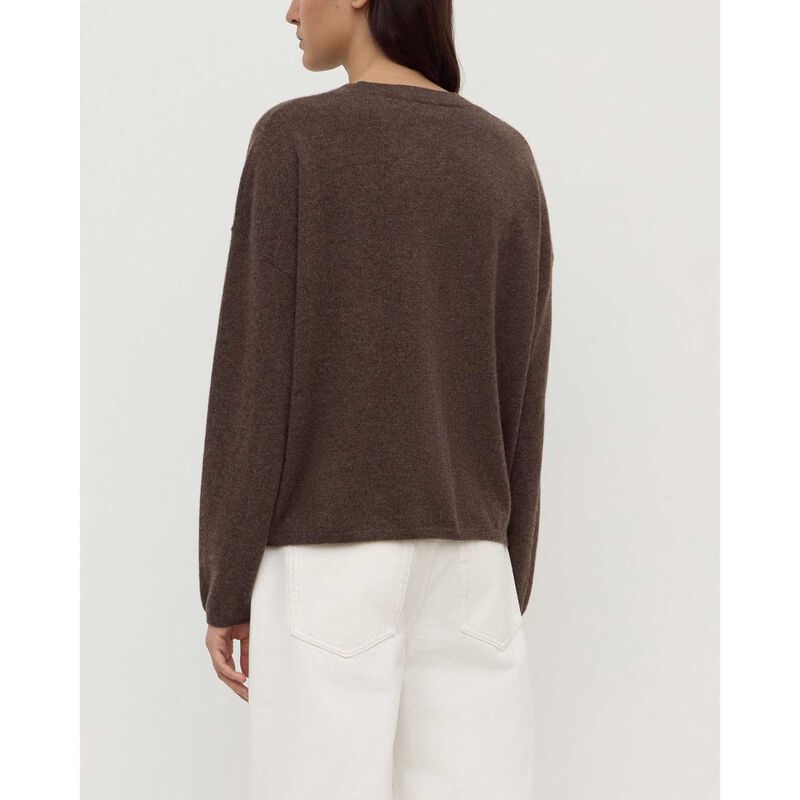 Assembly Label Odelle Cashmere Knit Ganache Marle image number 1